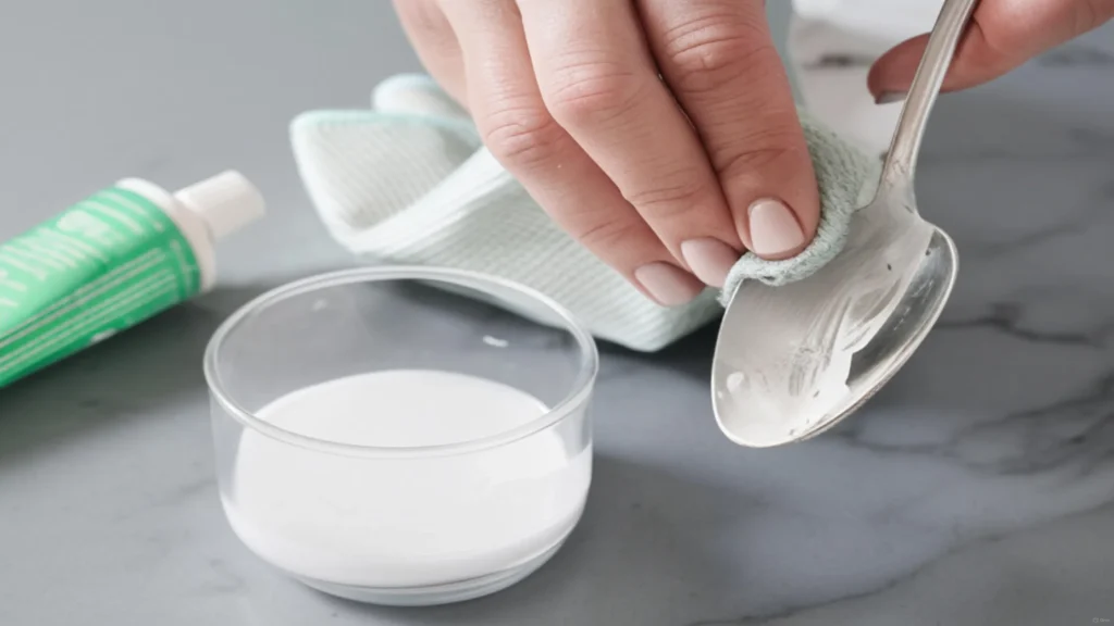 نقره را با چه چیزی تمیز می کنند؟ استفاده از خمیردندان