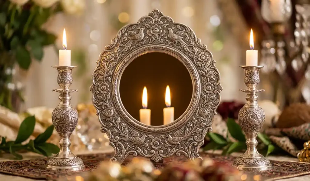 آینه شمعدان سفره عقد نشانه چیست