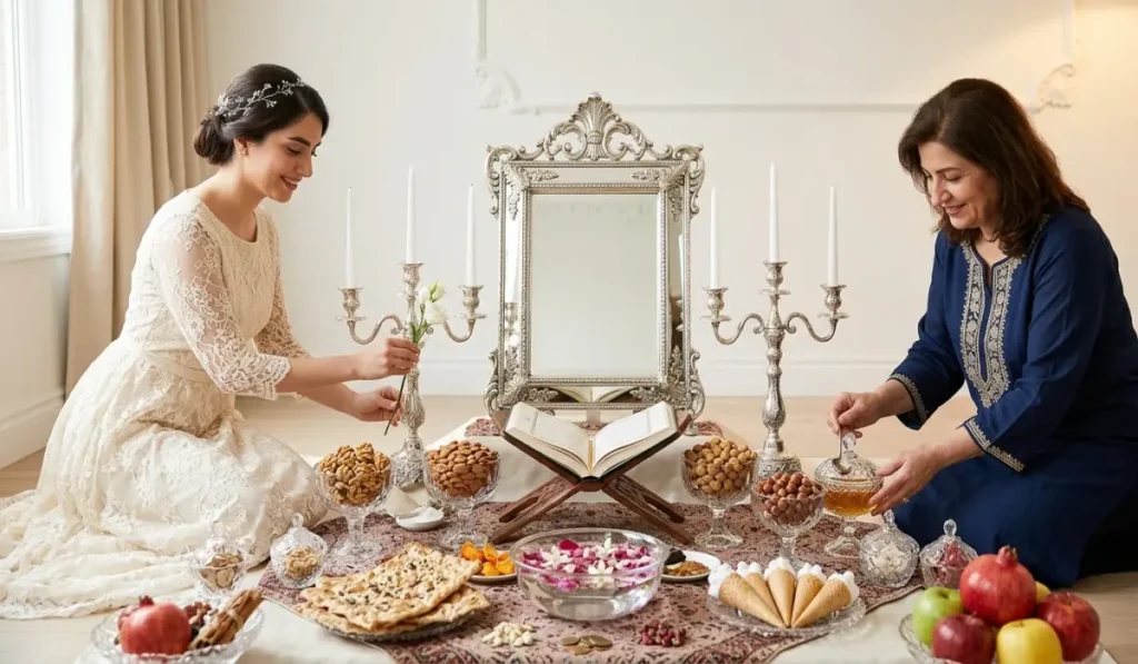 چگونه سفره عقد بچینیم