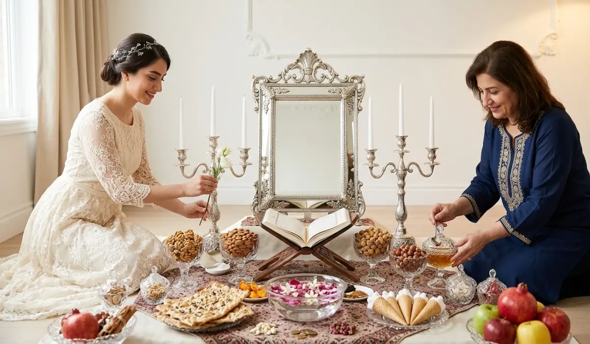 چگونه سفره عقد بچینیم