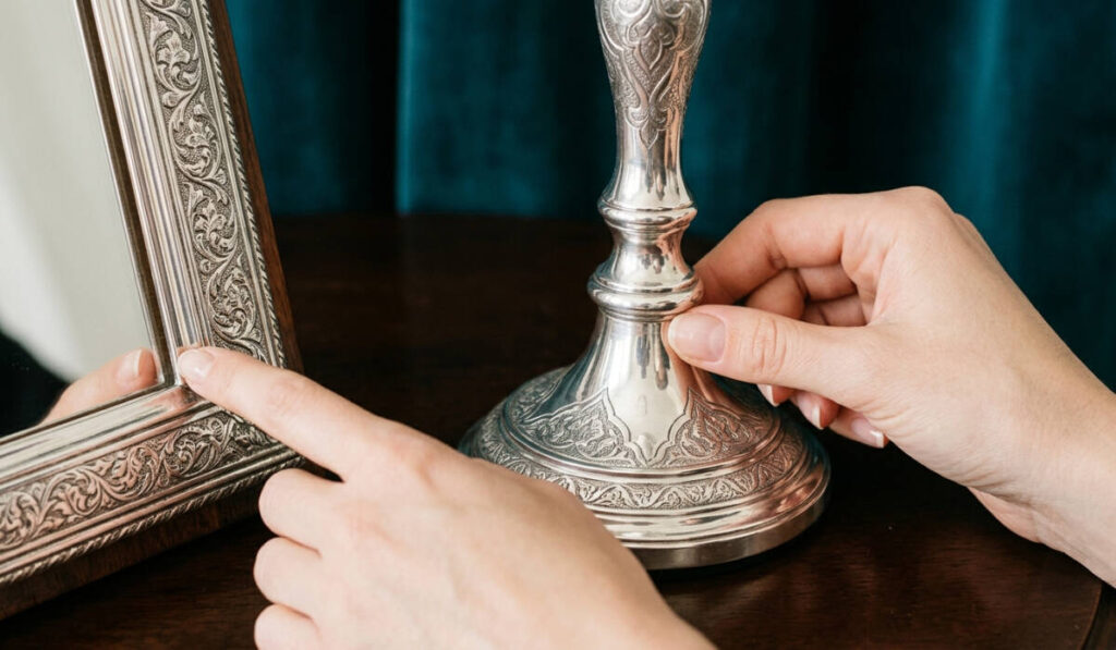 نکات خرید آینه و شمعدان نقره